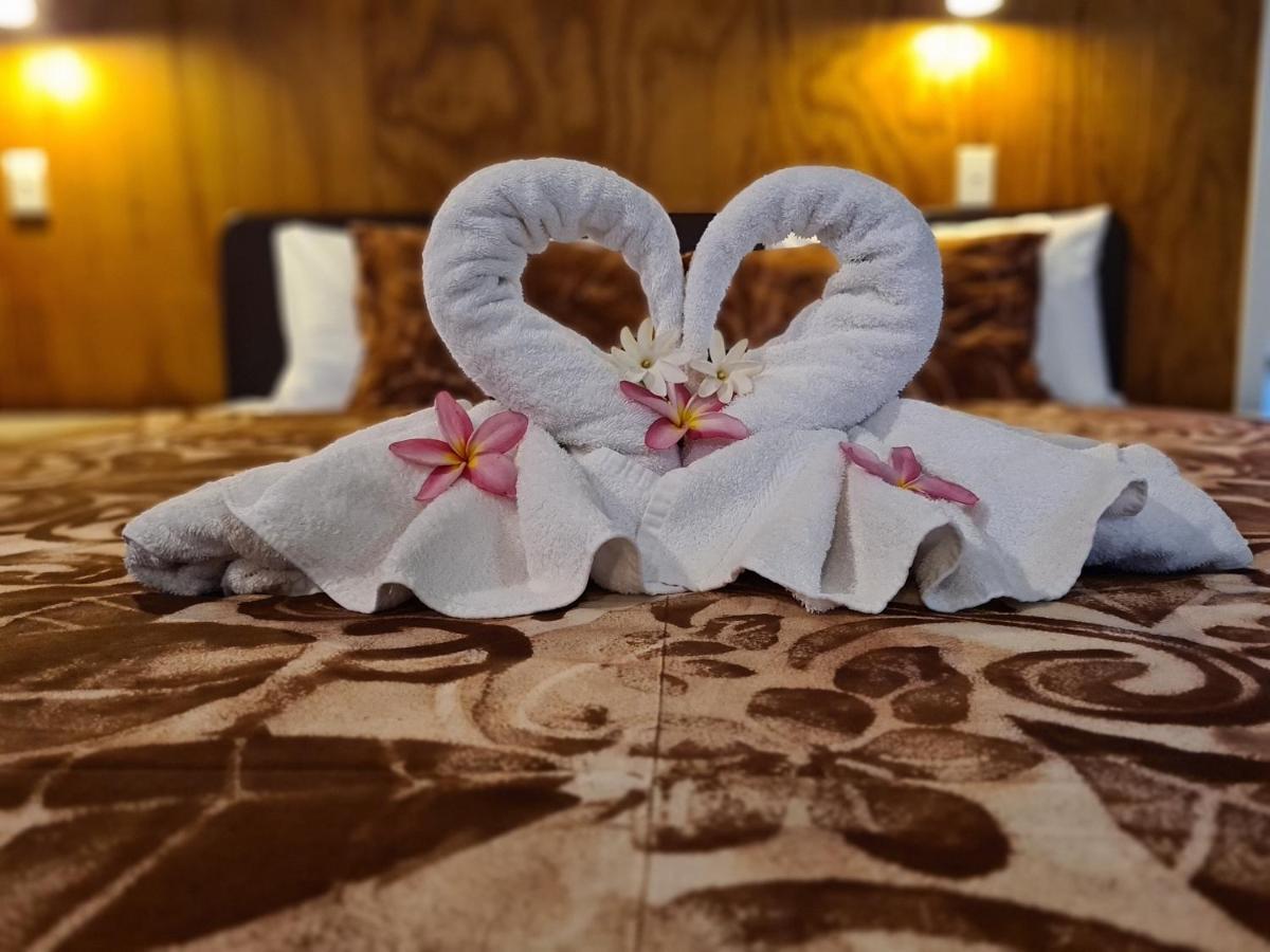 Sunny Beach Bungalows - Aitutaki Amuri Luaran gambar