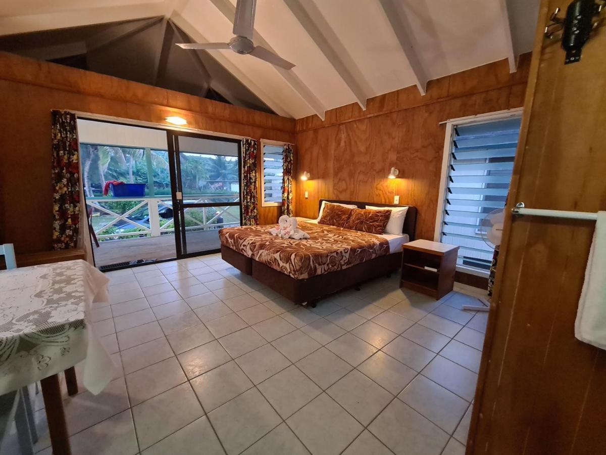 Sunny Beach Bungalows - Aitutaki Amuri Luaran gambar