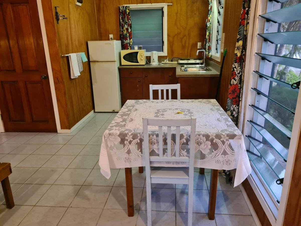 Sunny Beach Bungalows - Aitutaki Amuri Luaran gambar